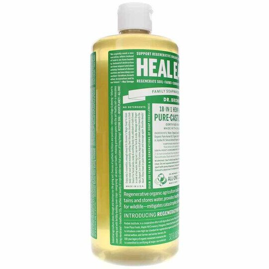 18-In-1 Hemp Pure Castile Soap, DRBM